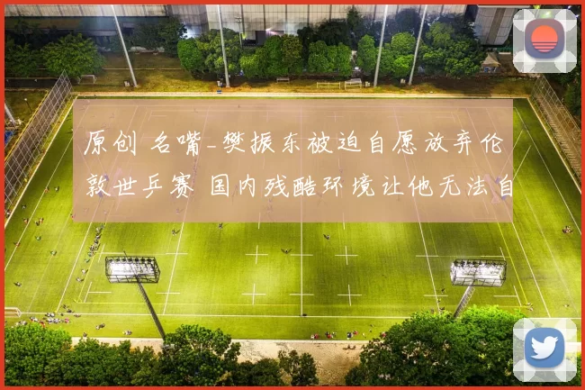 原创 名嘴_樊振东被迫自愿放弃伦敦世乒赛 国内残酷环境让他无法自愿参加